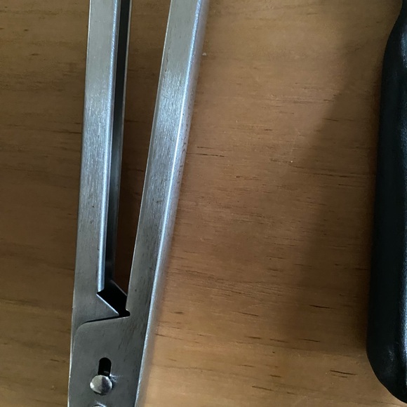 Pampered Chef Black Silicone 3 Kitchen Cooking Utensil Set Spoon Spatula Tongs - Picture 14 of 16